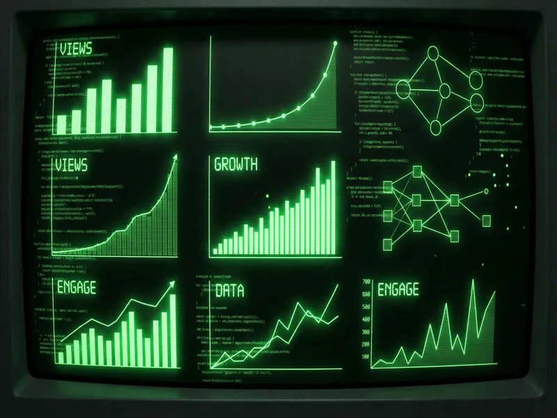 91涩漫 案例分析 - 数据增长仪表盘