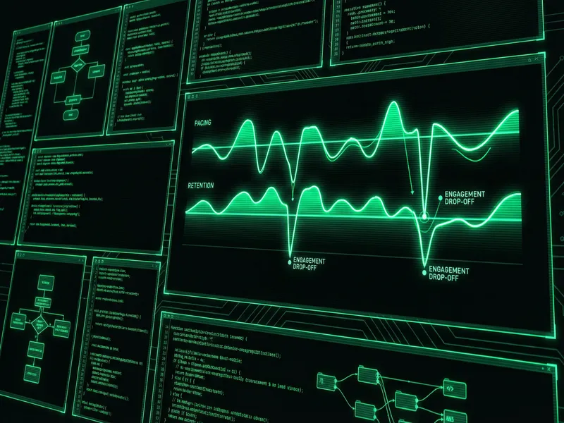 视频剪辑节奏 91涩漫 完播率波形分析